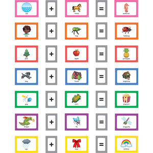 TCR20853 Compound Words Pocket Chart Cards Image
