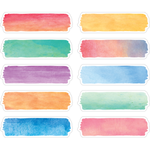 TCR20873 Watercolor Labels Image