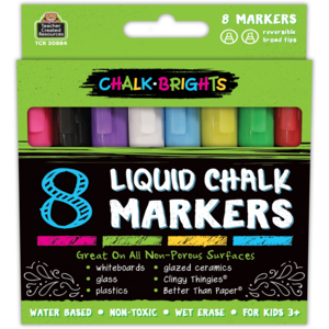 TCR20884 Chalk Brights Liquid Chalk Markers Image