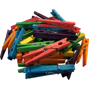 TCR20933 STEM Basics: Multicolor Clothespins - 50 Count Image