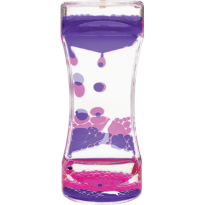 TCR20962 Pink & Purple Liquid Motion Bubbler Image