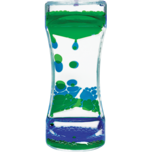 TCR20963 Green & Blue Liquid Motion Bubbler Image