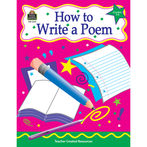 TCR2331 How to Write a Poem, Grades 3-6 Image