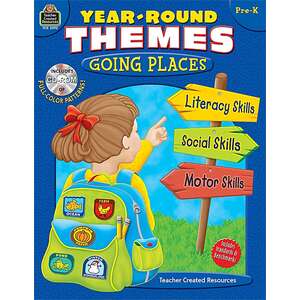 TCR2392 Year-Round Themes: Going Places PreK Image