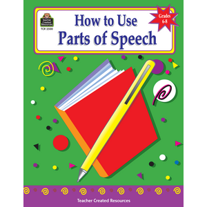 TCR2500 How to Use Parts of Speech, Grades 6-8 Image
