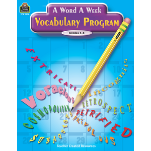 TCR2516 A Word A Week Vocabulary Program Image