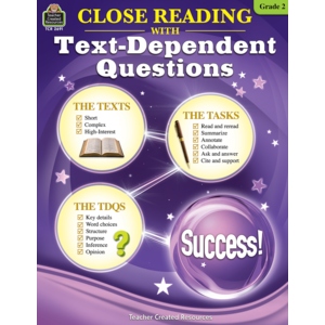 Close Reading Using Text-Dependent Questions Grade 2