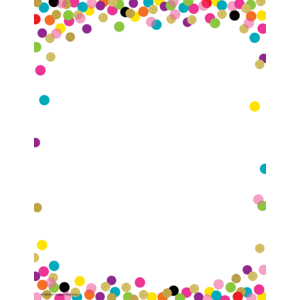 TCR2735 Confetti Computer Paper Image