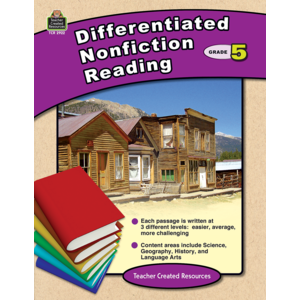 TCR2922 Differentiated Nonfiction Reading Grade 5 Image