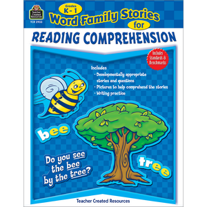 TCR2933 Word Family Stories for Reading Comprehension Grade K-1 Image