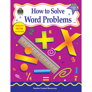 TCR2950 How to Solve Word Problems, Grades 5-6 Image