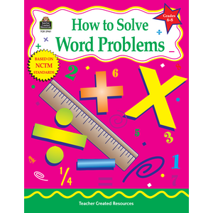 TCR2961 How to Solve Word Problems, Grades 6-8 Image