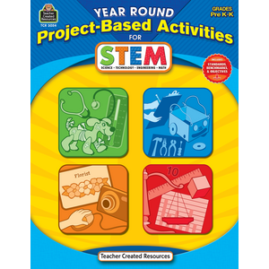 TCR3024 Year Round Project-Based Activities for STEM PreK-K Image
