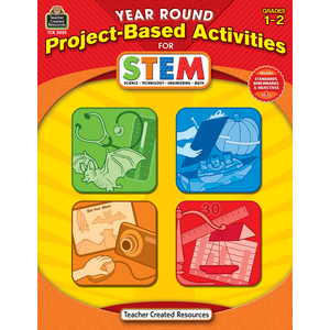 TCR3025 Year Round Project-Based Activities for STEM Grade 1-2 Image
