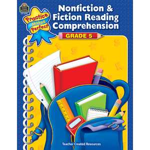 TCR3046 Nonfiction & Fiction Reading Comprehension Grade 5 Image