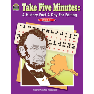 TCR3051 Take Five Minutes: A History Fact a Day for Editing Image