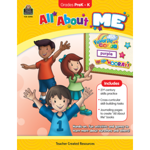 TCR3092 All About Me Grade PreK-K Image