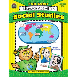 TCR3172 Full-Color Social Studies Literacy Activities Image