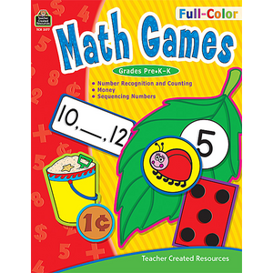 TCR3177 Full-Color Math Games Image