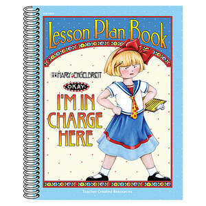 TCR3204 I'm in Charge Here Lesson Plan Book from Mary Engelbreit Image