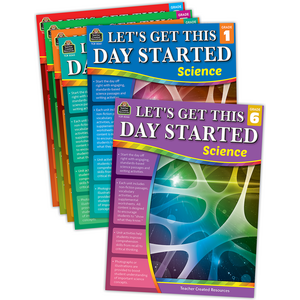 TCR32335 Let's Get This Day Started: Science Set (6) Image