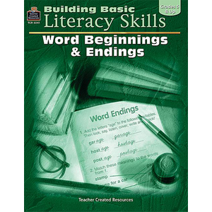 TCR3241 Building Basic Literacy Skills: Word Beginnings & Endings Image