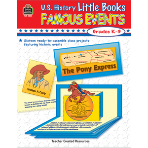TCR3258 US History Little Books: Famous Events Image
