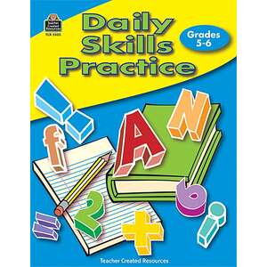 TCR3303 Daily Skills Practice Grades 5-6 Image
