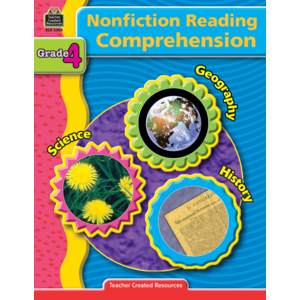 TCR3384 Nonfiction Reading Comprehension Grade 4 Image