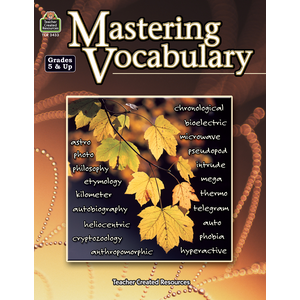 TCR3433 Mastering Vocabulary Image