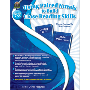 TCR3544 Using Paired Novels to Build Close Reading Skills Grades 7-8 Image
