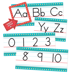 TCR3548 Marquee Alphabet Line Bulletin Board Display Set Image