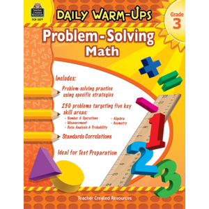 TCR3577 Daily Warm-Ups: Problem Solving Math Grade 3 Image