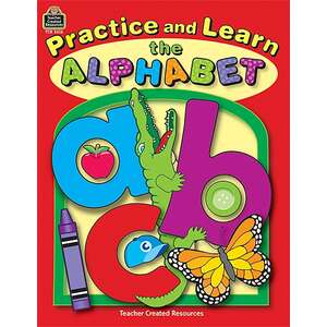 TCR3616 Practice and Learn the Alphabet Image