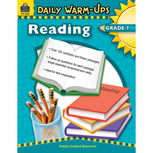 TCR3658 Daily Warm-Ups: Reading Grade 7 Image