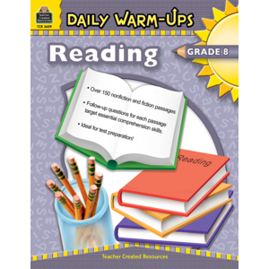 TCR3659 Daily Warm-Ups: Reading Grade 8 Image