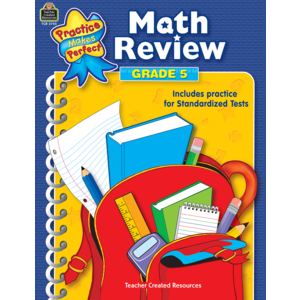 TCR3745 Math Review Grade 5 Image