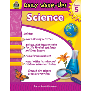 TCR3972 Daily Warm-Ups: Science Grade 5 Image
