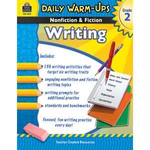TCR3975 Daily Warm-Ups: Nonfiction & Fiction Writing Grade 2 Image