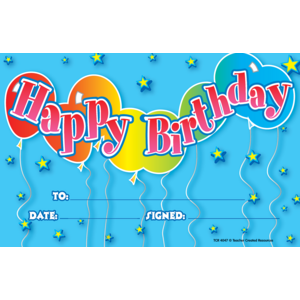 TCR4047 Birthday 2 Awards Image
