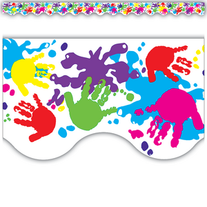TCR4138 Helping Hands Scalloped Border Trim Image