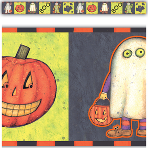 TCR4730 Halloween Border Straight Trim from Susan Winget Image