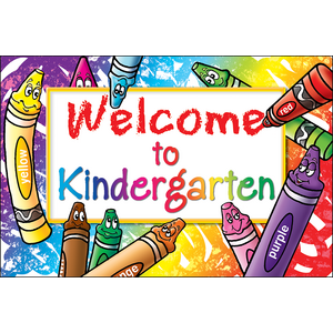 TCR4860 Welcome to Kindergarten Postcards Image