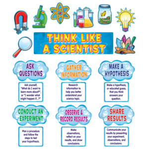 TCR4867 Think Like a Scientist Mini Bulletin Board Image