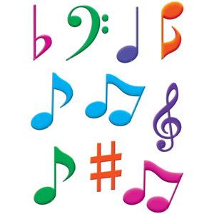 TCR5417 Musical Notes Accents Image