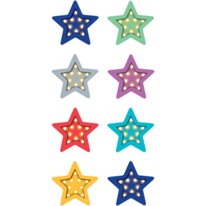 TCR5441 Marquee Stars Mini Stickers Image