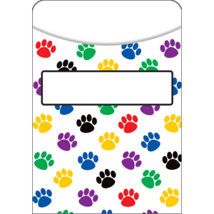 TCR5550 Paw Prints Library Pockets Image