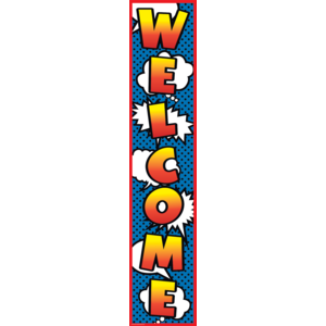 TCR5644 Superhero Welcome Banner Image
