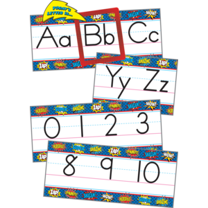 TCR5846 Superhero Alphabet Line Bulletin Board Display Set Image