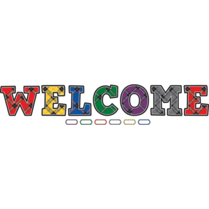 Plaid Welcome Bulletin Board Display Set - TCR5865 | Teacher Created ...